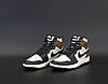 Жіночі кросівки Air Jordan 1 Retro Dark Mocha Black White Brown 555088-105, фото 7
