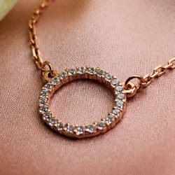 Позолочене кольє