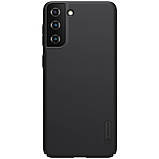 Захисний чохол Nillkin для Samsung Galaxy S21+ Super Frosted Shield Black Чорний, фото 3