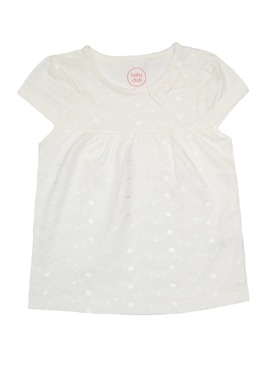 Футболка маленькій дівчинці біла
