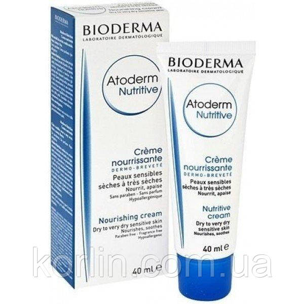 Bioderma Atoderm Nutritive Nourishing Cream Біодерма Атодерм Крем Для Обличчя Для Сухої та Дуже Сухої шкіри