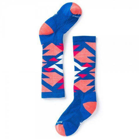 Шкарпетки дитячі Smartwool Kids' Wintersport Neo Native Socks Bright Blue, S (26-28), фото 1