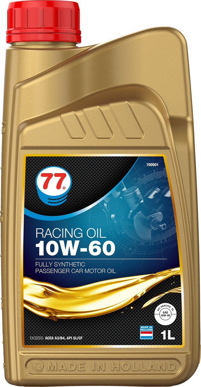 77 RACING OIL SL 10W-60 (кан. 1 л)