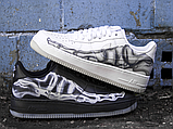 Чоловічі кросівки Nike Air Force 1 Low Black Skeleton BQ7541-001, фото 7