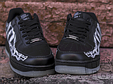 Чоловічі кросівки Nike Air Force 1 Low Black Skeleton BQ7541-001, фото 4