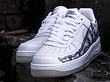 Чоловічі кросівки Nike Air Force 1 Low Skeleton Halloween White BQ7541-100, фото 3