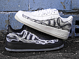 Чоловічі кросівки Nike Air Force 1 Low Skeleton Halloween White BQ7541-100, фото 7