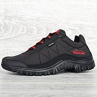 40, 44 р. Кросівки чоловічі весна-осінь чорні Adventure (Кз-402ч)