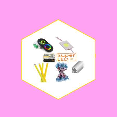 LED Профіль, Стрічка, Управління, Блоки Живлення