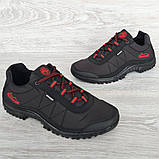 40, 44 р. Кросівки чоловічі весна-осінь чорні Adventure (Кз-402ч), фото 5