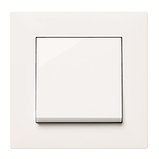 Рамка 1 пост. Hager Lumina Intense Білий, фото 2