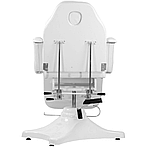 Кушетка косметологічна гідравлічна A234 біла, фото 4