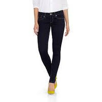 Женские дратые узкие джинсы скинни Levis Women 524 Skinny Jeans W27 черные серые