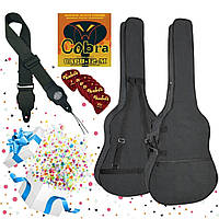 Набір гітариста (для акустичної гітари) чохол Boston + ремінь Gaucho + струни Cobra