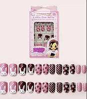 Ногти детские накладные яркие «Любимый Зайка» Japan Joyme international