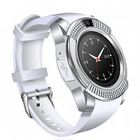 Сенсорний розумний годинник Smart Watch V8 White