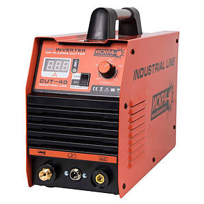 Плазморез Іскра Industrial Line CUT-40, 220 В, 4 кВт, товщина різу 12 мм, зварювальний струм 10-40 А