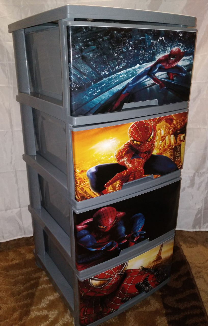 Дитячий пластиковий комод-павук, фото 1