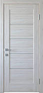Двері міжкімнатні Світу ПВХ Deluxe зі склом сатин, фото 2