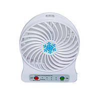 Маленький настольный вентилятор на стол Portable fan белый, usb вентилятор | вентилятор micro usb (TI)