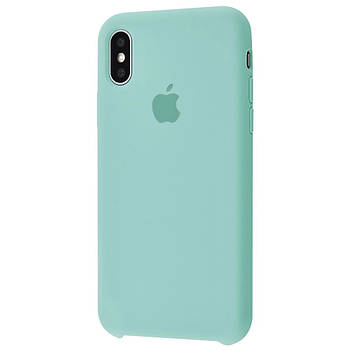 Чохол Silicone case для IPhone X/Xs Turquoise світло-зелений