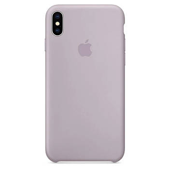 Чохол Silicone case для IPhone X/Xs Lavander лаванда