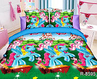 Комплект детского постельного белья Пони My Little Pony 150x215 см. R8595