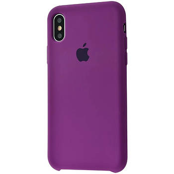 Чохол Silicone case для IPhone X/Xs Purple фіолетовий