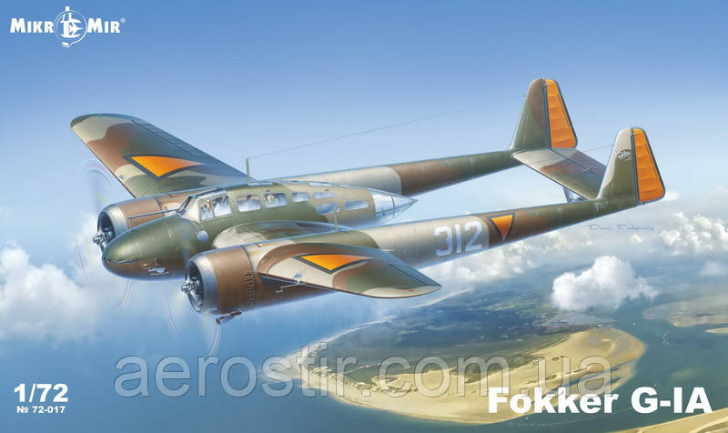 Fokker G.IA Mercury 1/72 МикроМИР 72-017