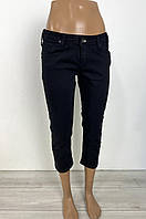 Бриджі джинсові Cars Jeans, чорні, Разм S (36), Відл схід