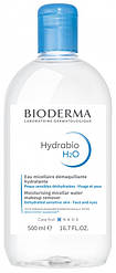 Bioderma Hydrabio H2O Solution Micellaire Биодерма Гидрабио Міцелярна Вода Для Чутливої Шкіри 500мл
