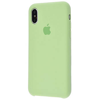 Чохол Silicone case для IPhone X/Xs Mint м'ятний