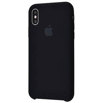 Чохол Silicone case для IPhone X/Xs Black чорний