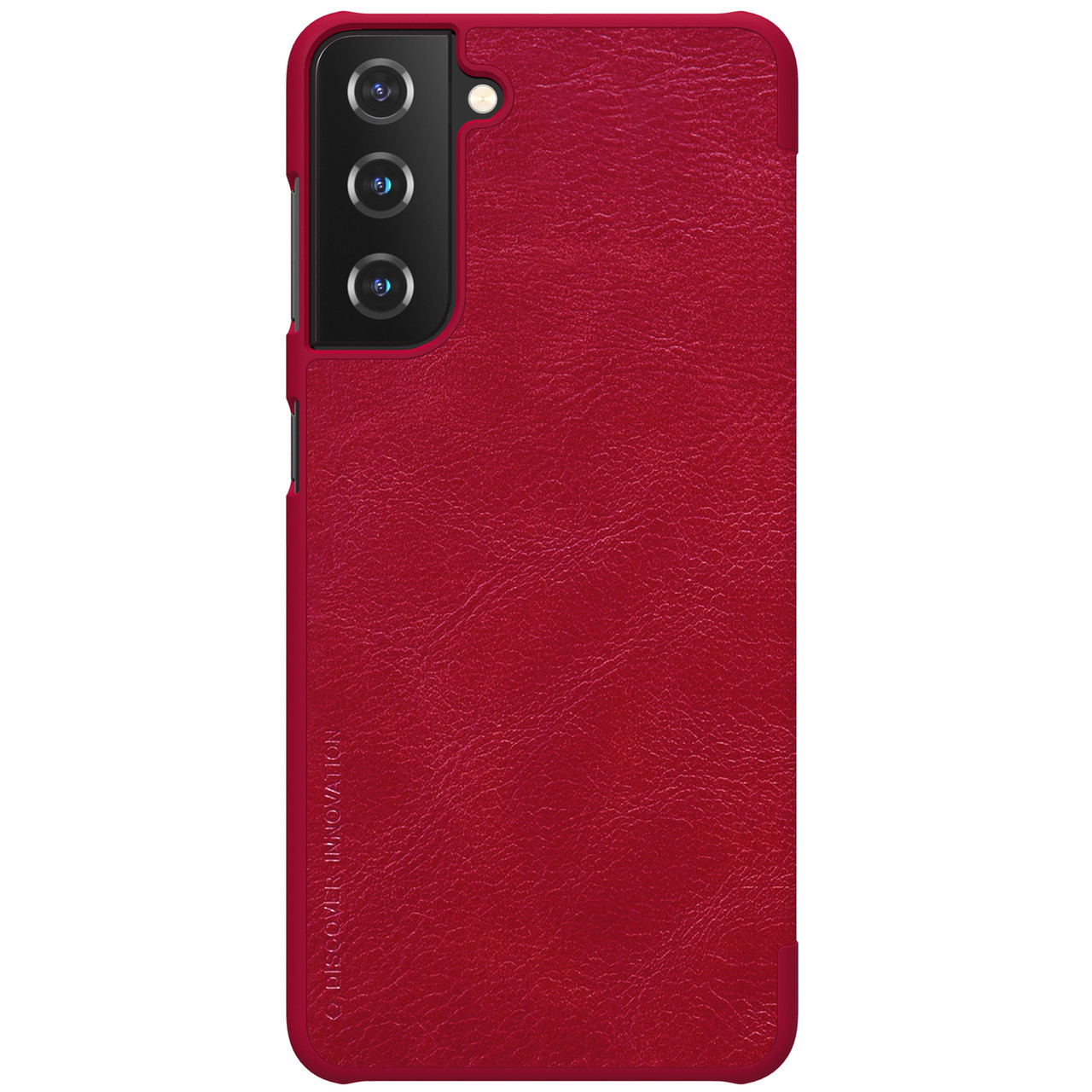 Захисний чохол-книжка Nillkin для Samsung Galaxy S21 Qin leather case Red Червоний