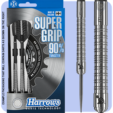 Дротики дартс з вольфрам Supergrip Harrows Англія, фото 2