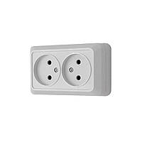 ST 9152 Розетка подвійна накладна