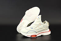 Мужские кроссовки Nike Air Zoom Type x Macciu White белого цвета (Модные молодежные кроссовки Найк Зум Тайп)