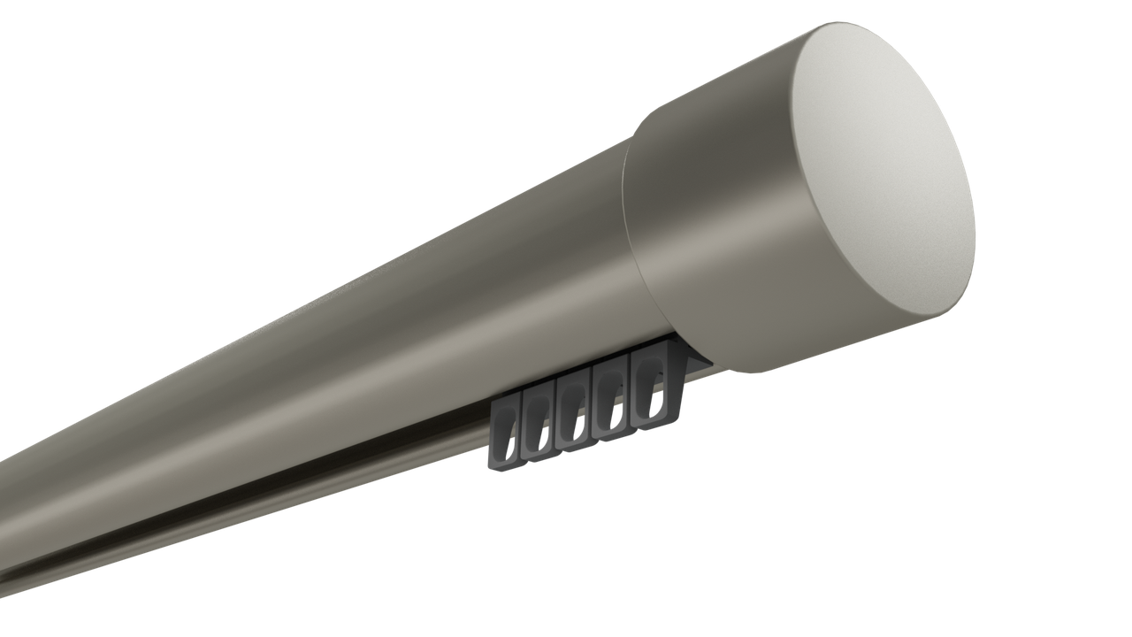 Імпресійний карниз для штор Аресто Сатін, стельовий