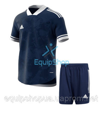 Футбольна форма Adidas CONDIVO 20 темно синя, фото 2