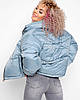Модна жіноча демісезонна куртка вільного крою, фото 3