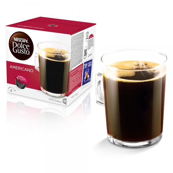 Капсули Americano, 16 капсул Dolce Gusto