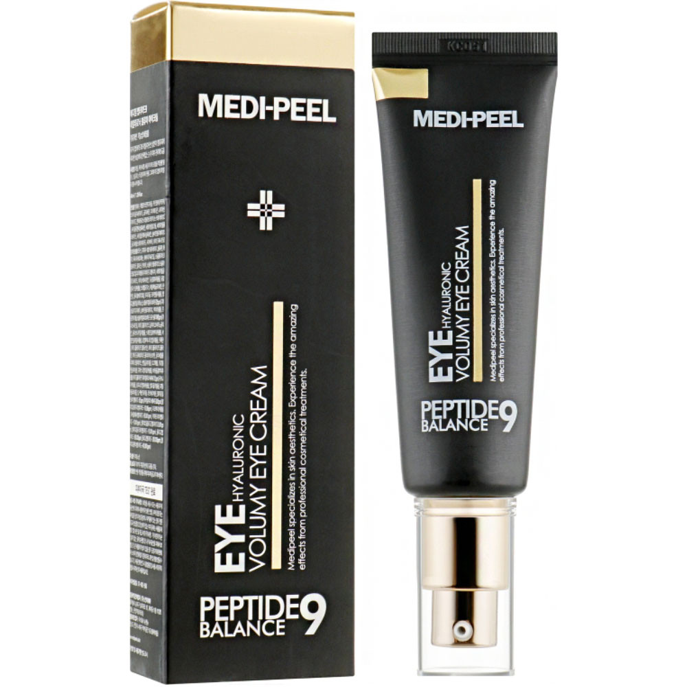 Омолоджуючий крем для повік з пептидами Medi-Peel Peptide 9 Hyaluronic Volumy Eye Cream 40 мл, фото 1