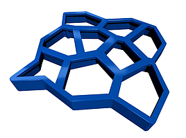 Форма для садової доріжки 60x60 см Моя Доріжка