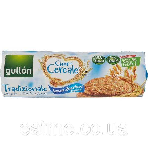 Gullon cuor cereale tradizionale Печенье без сахара 280g