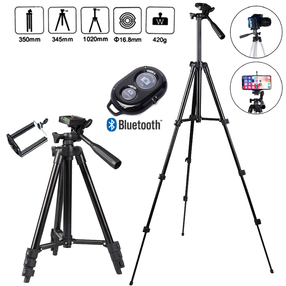 Штатив-тринога 1.02 м для фотоапарата і телефону TRIPOD 3120А трипод для  смартфона з Bluetooth кнопкою (ID#1299664218), ціна: 499 ?, купити на  Prom.ua
