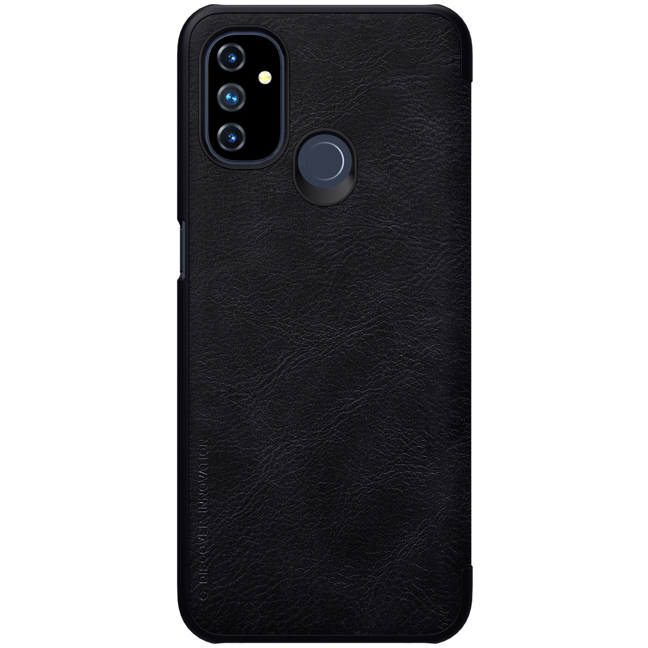Захисний чохол-книжка Nillkin для Oneplus Nord N100 Qin leather case Black Чорний, фото 1