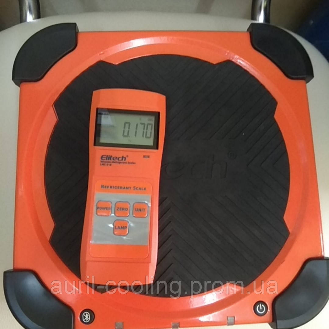 Электронные весы ELITECH LMC 200 ( до 100 кг ) (для фреона) + сумка на одно плечо