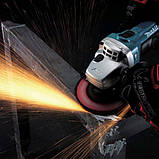 Акумуляторна кутова шліфувальна машина Makita BGA452RFE, фото 3