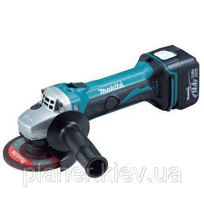 Акумуляторна кутова шліфувальна машина Makita BGA450Z, фото 1