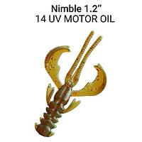 Силікон Crazy Fish Nimble 1.2" 76-30-14-6 кальмар